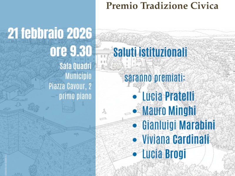 Poggibonsi: 2^ Edizione del Premio Tradizione Civica