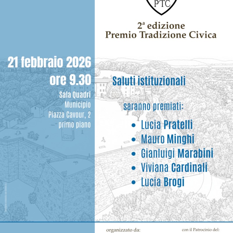 Poggibonsi: 2^ Edizione del Premio Tradizione Civica